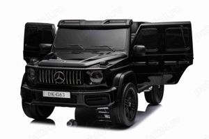 Masinuta electrica pentru 2 copii Mercedes G63 4x 200w 24V, 14Ah, Mp3 - imagine 4