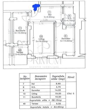 LIPOVEI - 2 Camere - Bloc nou cu LIFT - Decomandat - Incalzire in pardoseala - imagine 13