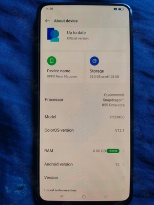 oppo reno 10X zoom 128 x 6 ram  - imagine 4