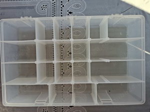 Cutii transparente din plastic pentru depozitare - imagine 2