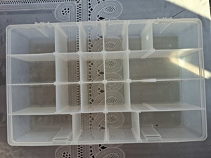 Cutii transparente din plastic pentru depozitare - imagine 3