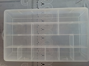 Cutii transparente din plastic pentru depozitare - imagine 4