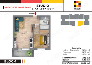 Apartament tip Studio, Jilavei-Aparatorii Patriei - imagine 9