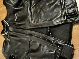 Geaca motociclist   moto din piele naturală, marca RK Sport, marime M - imagine 4