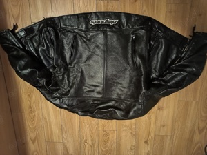 Geaca motociclist   moto din piele naturală, marca RK Sport, marime M - imagine 5