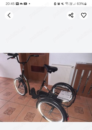 vind triciclu pt.persoane cu dizabilitati - imagine 3