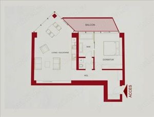 Apartament 2 camere decomandat loc parcare subteran ,str.Memorandului - imagine 10