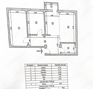 Capat CUG Megaimage - Ap 3 camere, et 2, 78mp, mobilat utilat, parcare - imagine 20