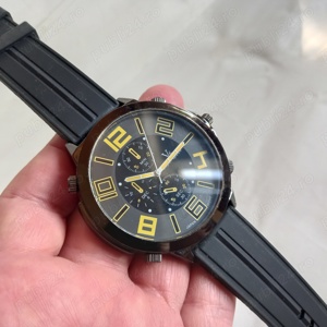 ceas fashion bărbătesc, diametru mare, nefolosit