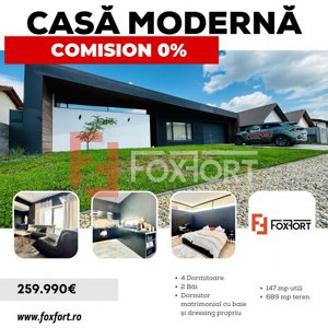 COMISION 0% Casa moderna si eleganta pe parter, in Sag