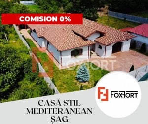 COMISION 0% Casa in stil mediteranean in Sag | 5 Camere