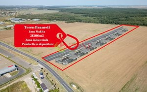 Teren Vanzare Intravilan Branesti investitie Zona Industriala Makita