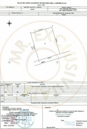 0% Comision-Teren intravilan 665 mp Smeura de Sus - imagine 3