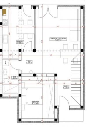 Duplex Despartit, Spatios, 4 camere - imagine 4