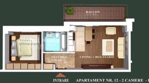 Apartament 2 Camere 57 MP | Baneasa | Jandermeriei | Bloc nou | Mobilat Designer - imagine 13