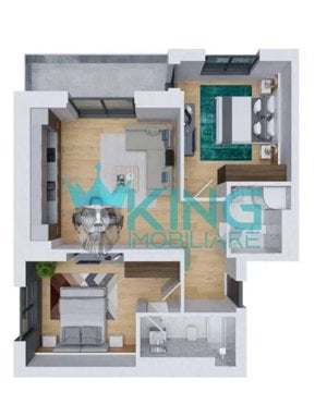  Apartament 3 Camere Cortina North Pipera Bucuresti - imagine 5