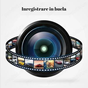 Camera dvr de bord  4k dubla, wifi, EDR, G senzor, HD night vision, detectie mobila, iOS si Android - imagine 2