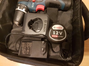 BOSCH Professional GSR 12V-15 Masina de gaurit si insurubat, 2 baterii - imagine 4