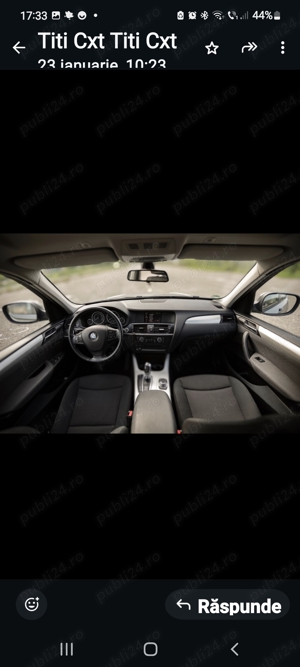 Vând BMW x3 f 25 2012 - imagine 2