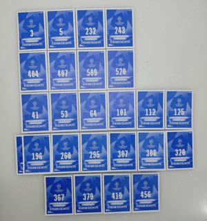 Set stickere Topps Uefa Champions League 2  buc) foil - imagine 3