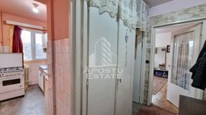 Apartament 2 camere, etaj intermediar, bloc anvelopat, zona Dacia - imagine 3