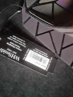 Penar Luminous Pencil Pen Pouch Big Capacity, Holographic Reflective - imagine 2