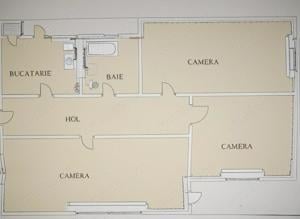 Apartament 3 camere | Decomandat | 99 mp | Zona Sala Sporturilor