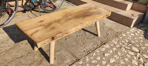 Vând banca masă veche din stejar