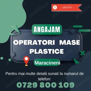Angajam  Operatori mase plastice - Maracineni