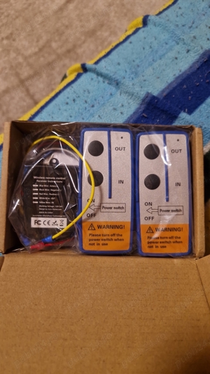 Telecomanda troliu 12v wireless  - imagine 3