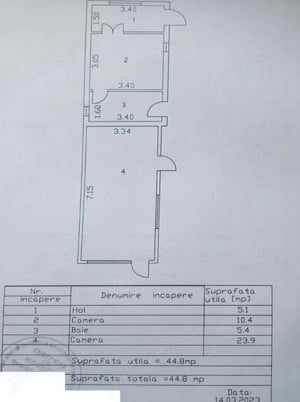 E3 - TEREN INTRAVILAN 503 MP ,DESCHIDERE 13 ML, UTILITATI PE TEREN