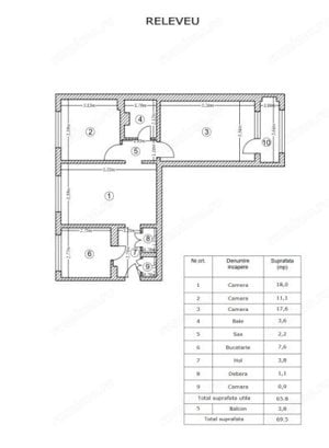 Apartament 3 camere PARC IOR,Titan - imagine 6