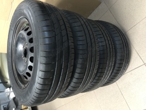 Jante Originale VW cu anvelope vară 195 65 R15 - imagine 3 Jante Originale VW cu anvelope vară 195 65 R15 - imagine 3