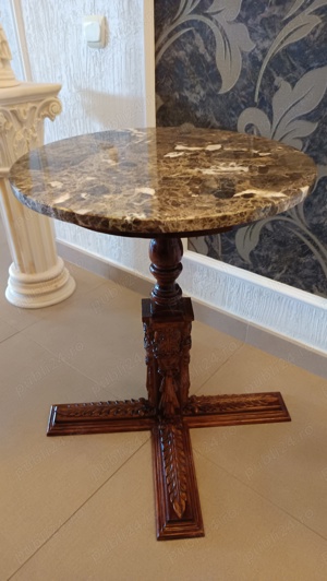 Masă de cafea antichizata - imagine 3