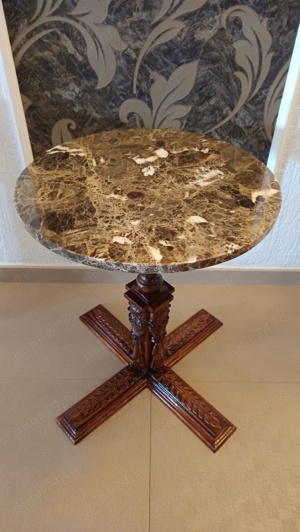 Masă de cafea antichizata - imagine 4