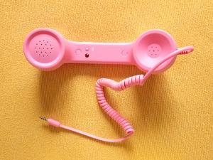 Receptor pentru telefoane mobile - culoare Roz