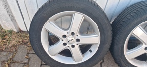 Jante 5x112 Mercedes cu anvelope de vara 205 55 16 - imagine 4
