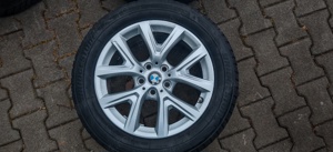 Jante BMW 5x120 cu anvelope de iarna Bridgestone Blizzak 205 60 17 - imagine 2