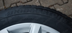Jante BMW 5x120 cu anvelope de iarna Bridgestone Blizzak 205 60 17 - imagine 7