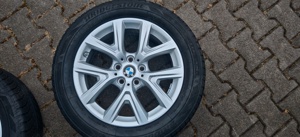 Jante BMW 5x120 cu anvelope de iarna Bridgestone Blizzak 205 60 17 - imagine 6