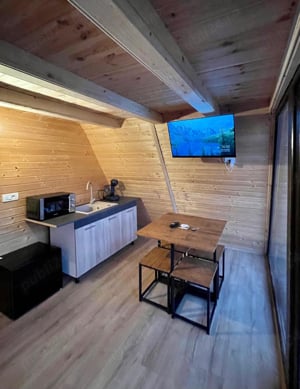 Proprietare turistică la cheie 7656 mp Cabane A-frame Fundata, Brașov - imagine 8