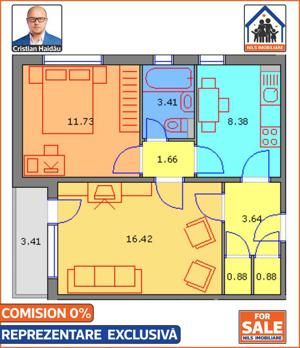 METROU Favorit! - Apartament 2 camere foarte bine pozitionat! - imagine 7