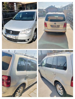 Vw Touran 2009 cutie manuală,5 locuri 