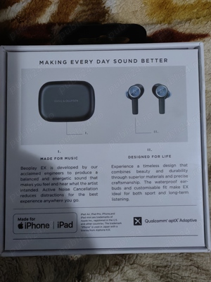 Vând sau schimb căști wireless Bang Olufsen Beoplay ex - imagine 2