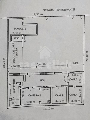 Casa cu deschidere generoasa, terasa, magazie si curte betonata - imagine 12