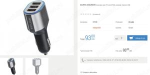 TP-LINK CP230 - Incarcator auto 33W cu 3 porturi USB incarcare rapida - imagine 7