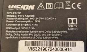 Vision touch vttv a32hds cv6683h-e42 - imagine 2