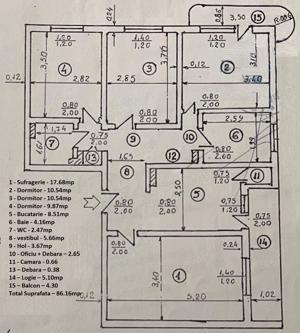   Apartament de Vânzare - 4 camere  - București!     