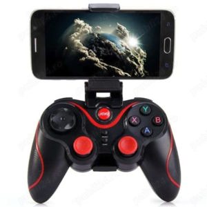 Controller gamepad  bluetooth X7 , cu suport pentru telefon,nou - imagine 3