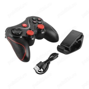 Controller gamepad  bluetooth X7 , cu suport pentru telefon,nou - imagine 4